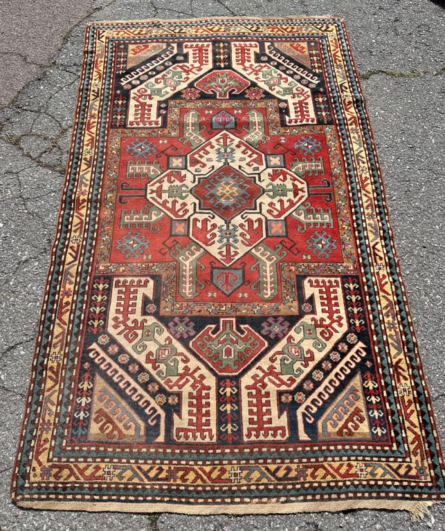 Antique Kazak Rug (1 of 6)