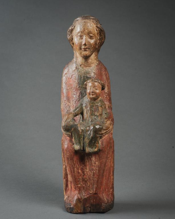 c.1400 French Madonna and Child Figure (1 of 10)