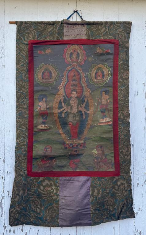 Tibetan Thanka Painting (1 of 3)