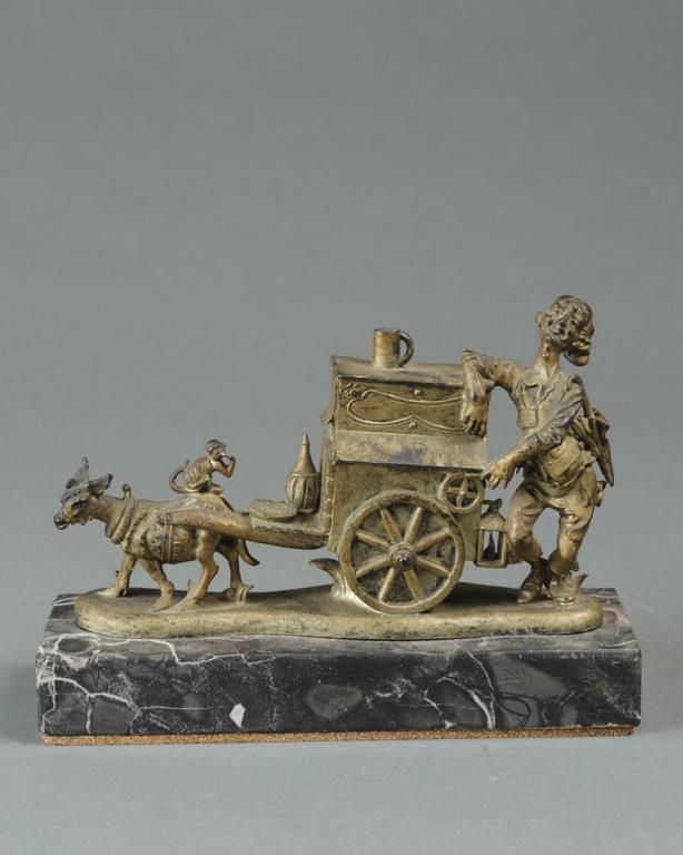 Vintage Italian Organ Grinder Figure Auction
