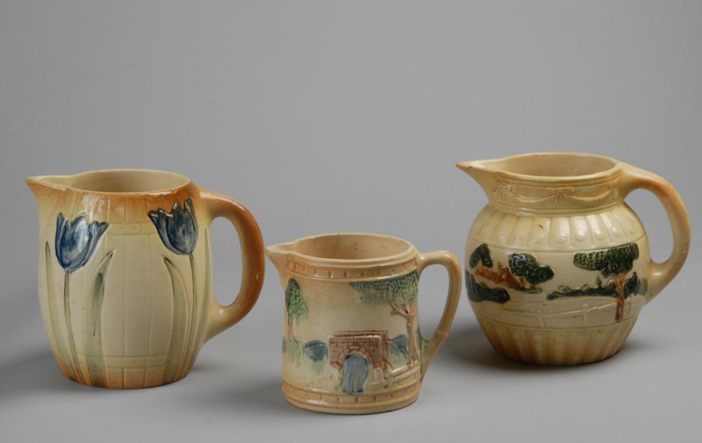 Three Yellowware Pitchers (1 of 8)