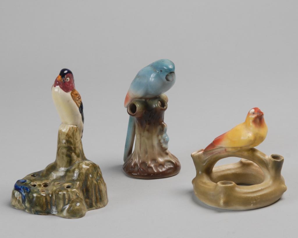 Three Ceramic Figural Birds / Spill Vases (1 of 6)