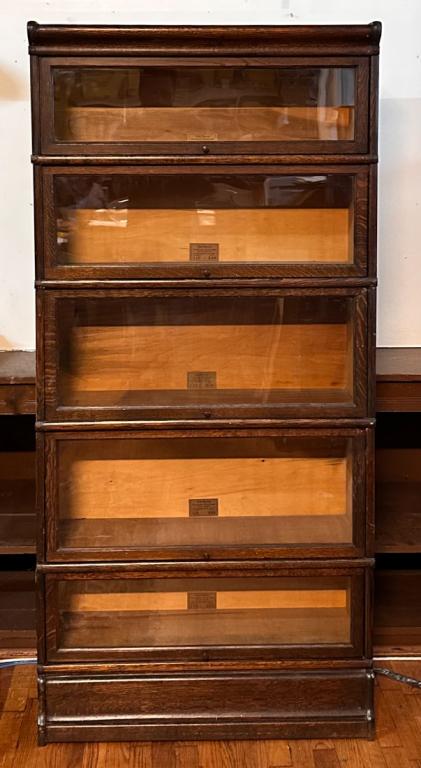 Globe-Wernicke 5-Shelf Barrister Bookcase (1 of 4)