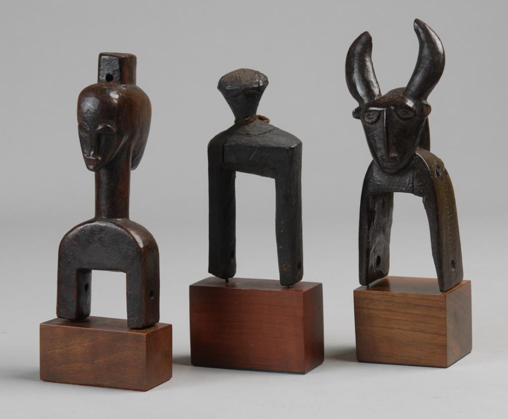 Ex Thomas McNemar, 3 West African Heddle Pulleys (1 of 8)