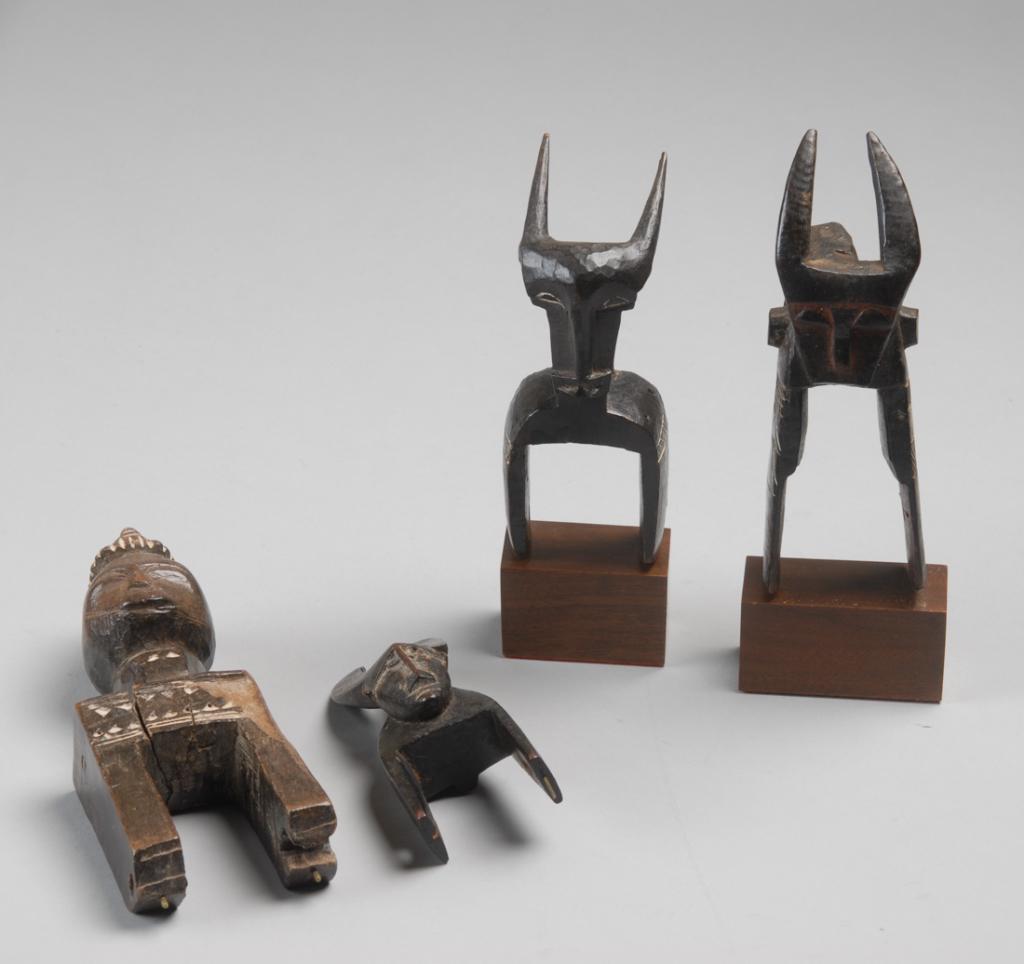 Ex Thomas McNemar, 4 West African Heddle Pulleys (1 of 8)