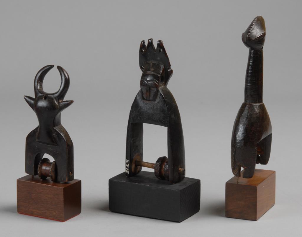 Ex Thomas McNemar, 3 West African Heddle Pulleys (1 of 6)