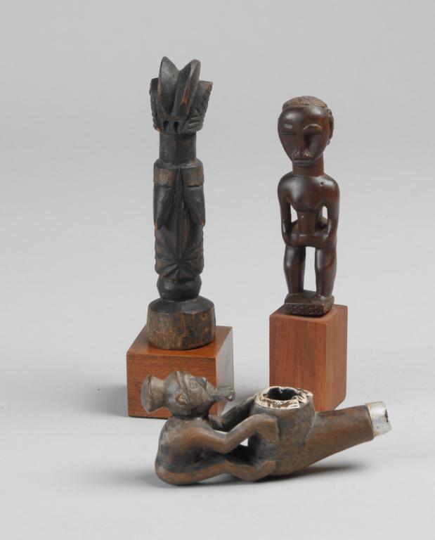 Ex Thomas McNemar, 3 African Figural Objects (1 of 2)
