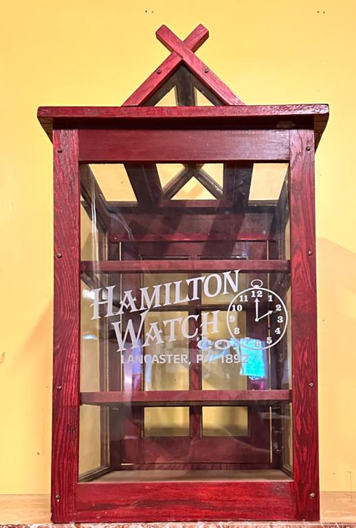 Hamilton Watch Co. Countertop Display Case (1 of 3)