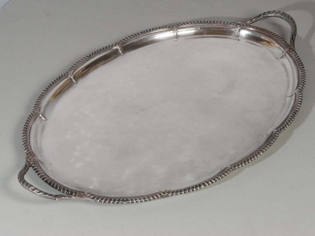 Large Sheffield Sterling Silver Tray (1 of 3)