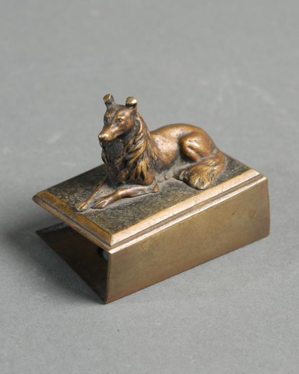 Austrian Figural Dog Match Safe (1 of 4)