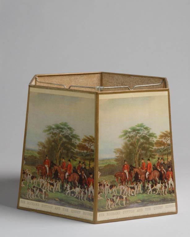 Vintage Hunt Print Lamp Shade (1 of 4)