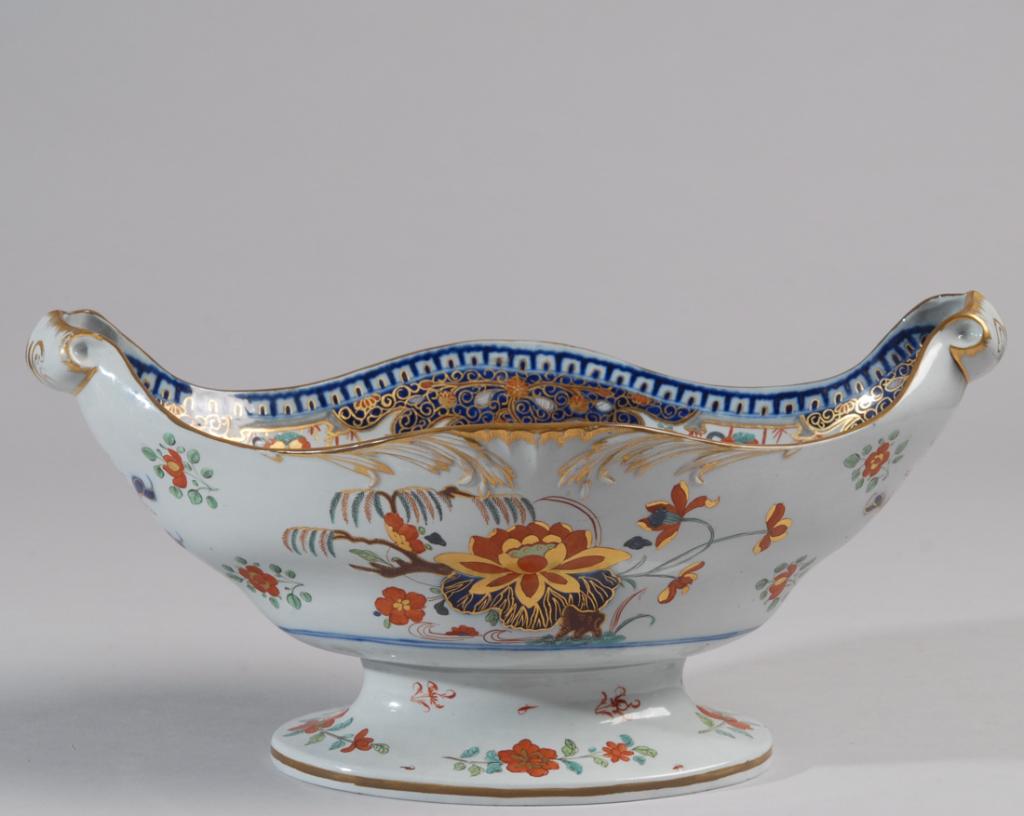 E. 19th C. Turner's Patent Ironstone Large Compote (1 of 10)