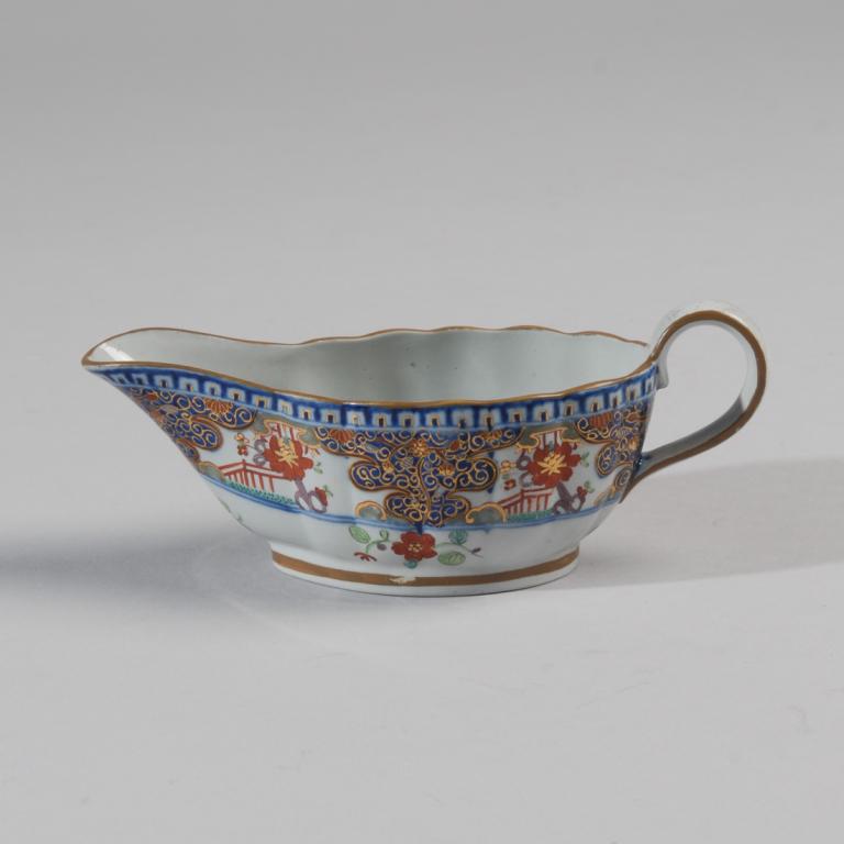 Early 19th C. Turner's Patent Ironstone Gravy Boat (1 of 4)