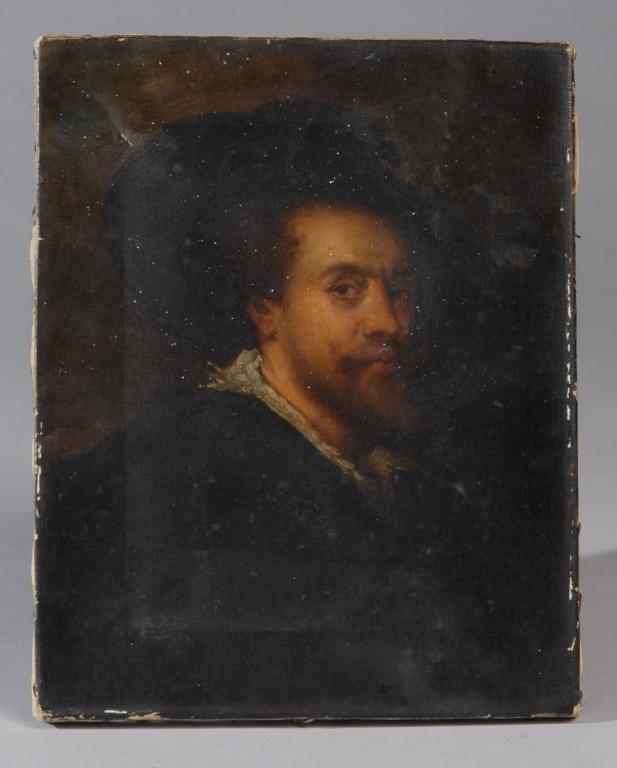 Painting After Peter Paul Rubens, Self Portrait (1 of 2)