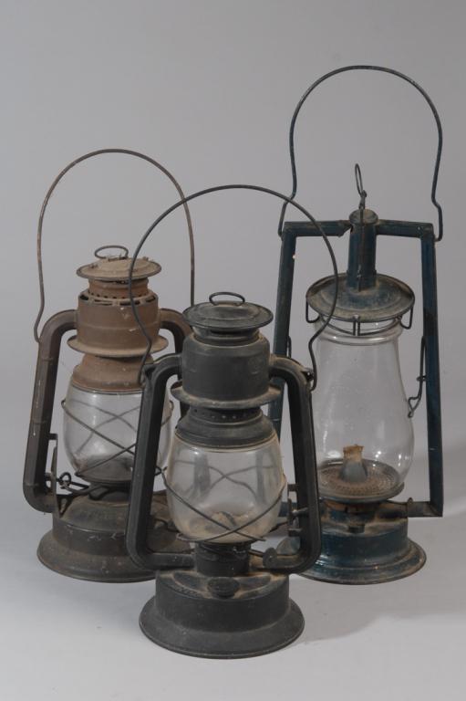 Three Early 20th C. Lanterns, WPA etc. (1 of 3)