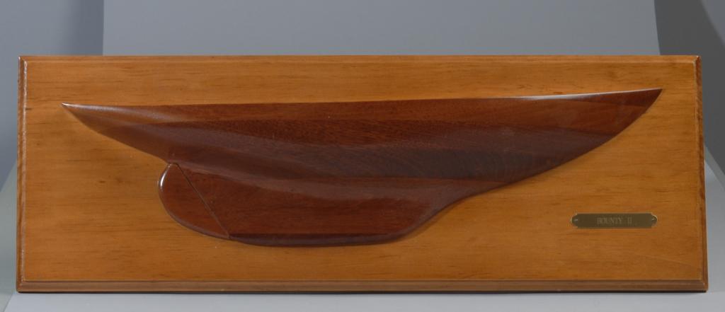 Half Hull Model "Bounty II" (1 of 3)