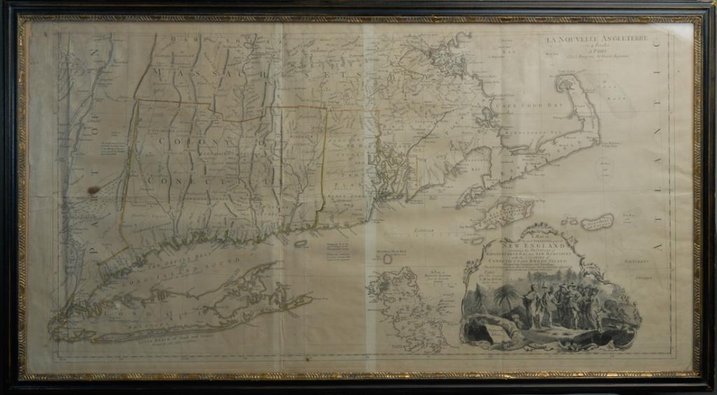 1777 Jefferys-Mead Map of New England French Ed. (1 of 16)