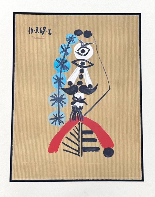 Lithograph after Picasso, Portraits Imaginaires (1 of 4)