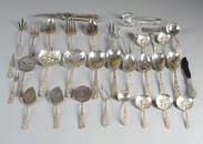 33 Kirk Repousse Sterling Silver Serving Pieces