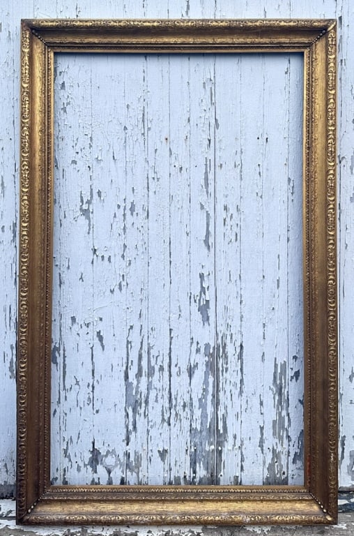 19th C. Gilt Gesso Frame, Museum Provenance (1 of 5)