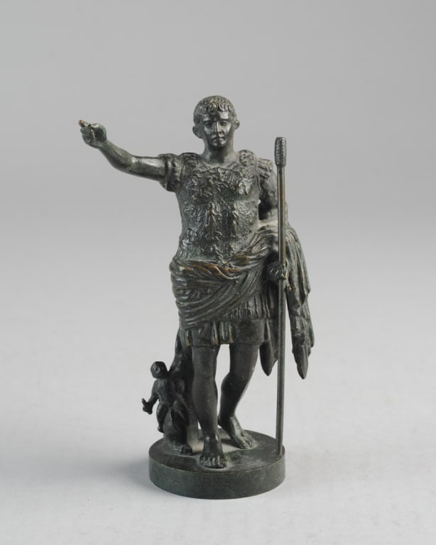 19th C. Small Grand Tour Roman Bronze (1 of 3)