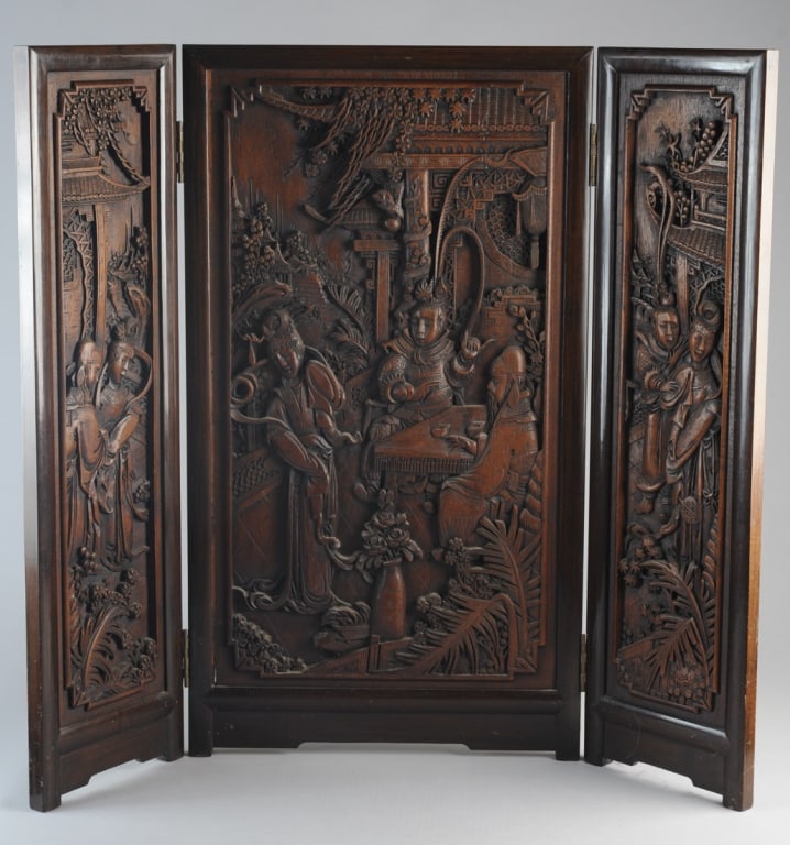 Chinese Hardwood Low Screen (1 of 7)