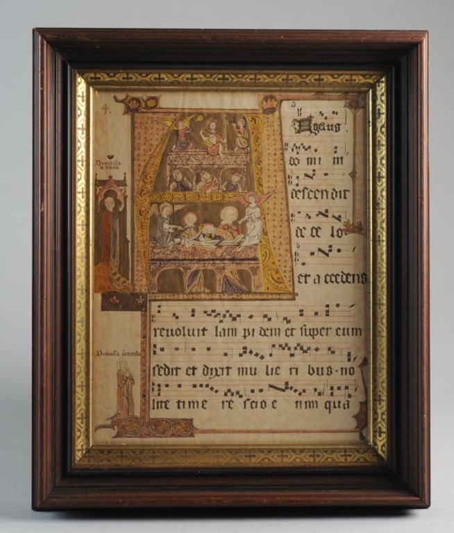 Hand Painted Copy, The Beaupre Antiphonal (1 of 3)