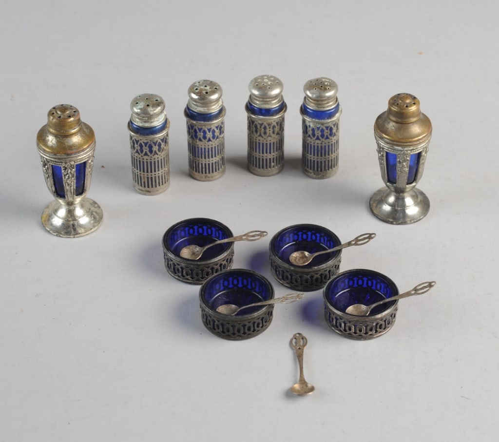 Sterling & Cobalt Salts + Cobalt Shakers (1 of 4)