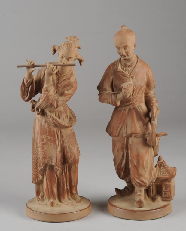 Vintage Chinoiserie Porcelain Figures (1 of 6)