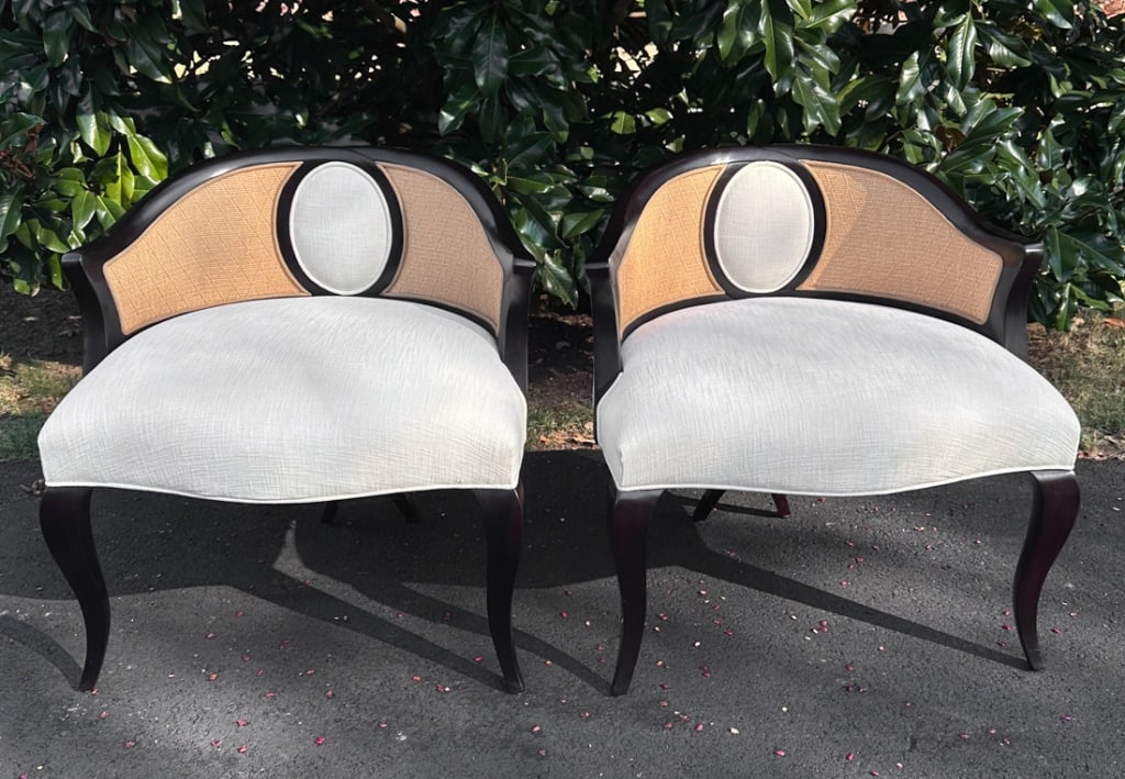 Pair Christopher Guy "Feraud" Chairs (1 of 6)