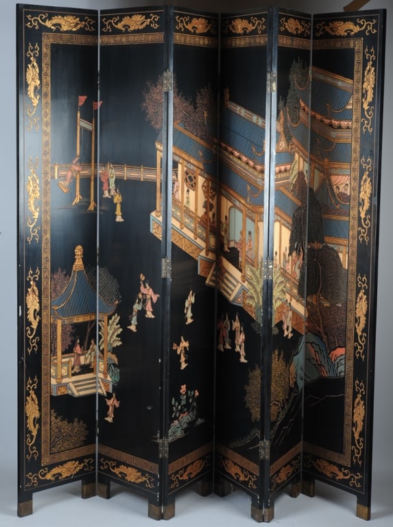 Maitland Smith Chinese Coromandel Screen (1 of 11)