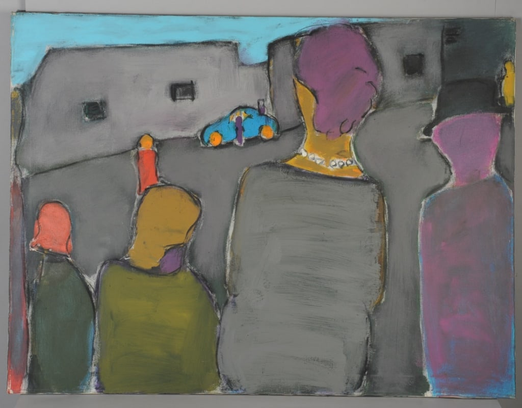 Ted Turner (American, 1922-2002) Oil on Canvas (1 of 3)