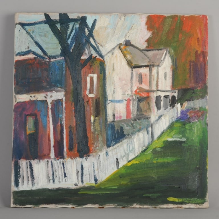 Ted Turner (American 1922-2002) Oil on Canvas (1 of 3)