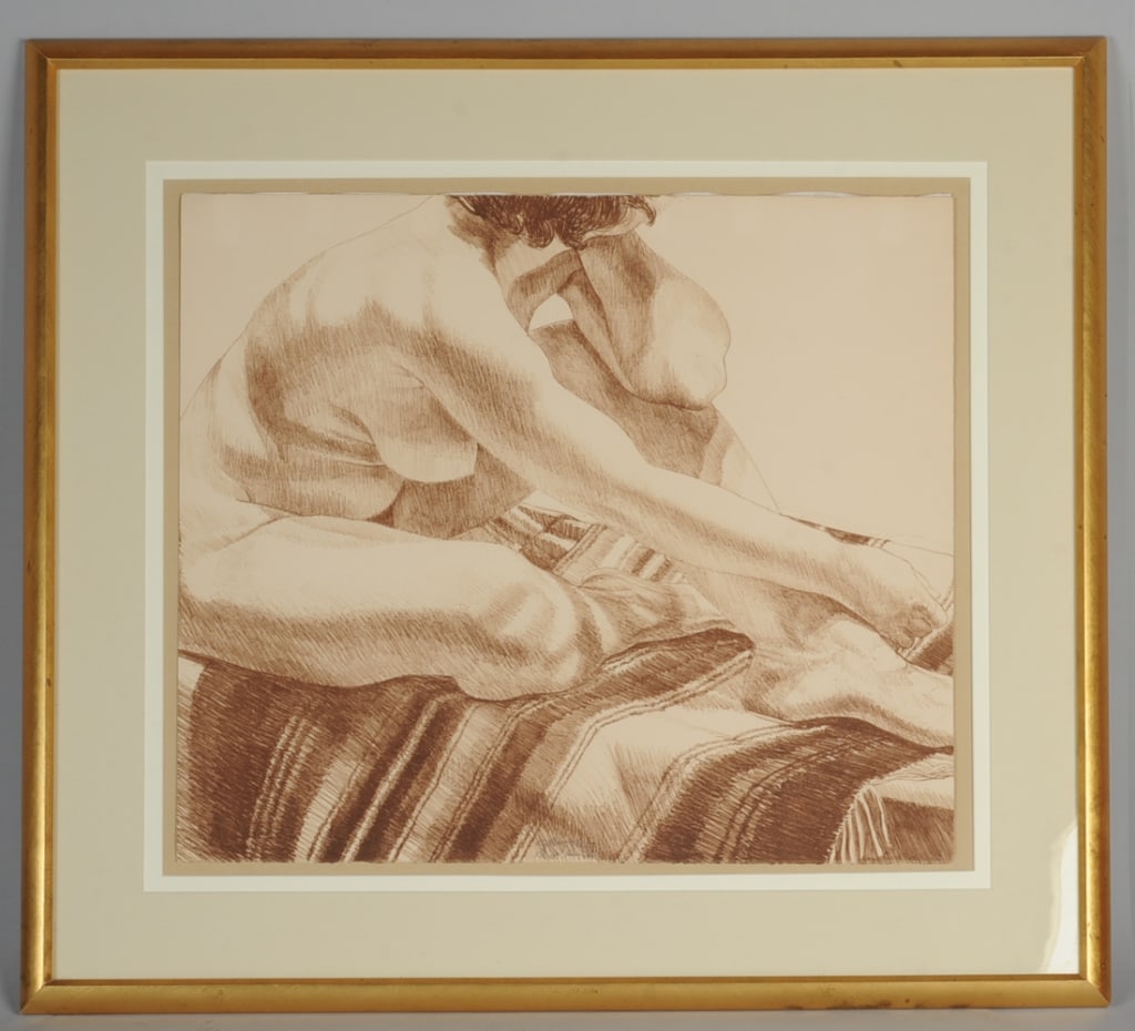 Philip Pearlstein 1971-72 Lithograph Signed (1 of 2)