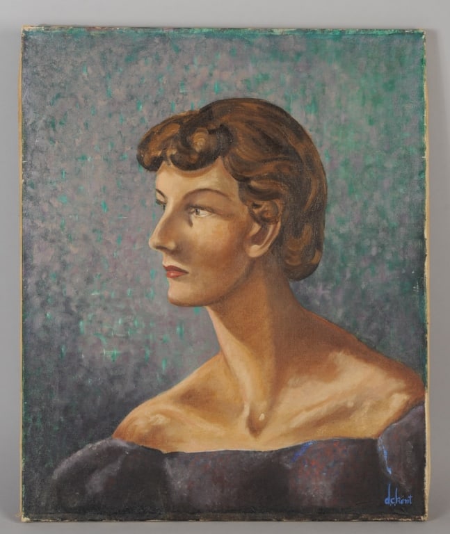 c.1930s-40s Portrait of a Woman by D. C. Kent (1 of 3)
