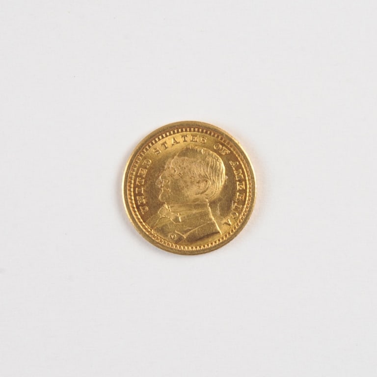 McKinley Louisiana Purchase Expo Gold Dollar (1 of 2)