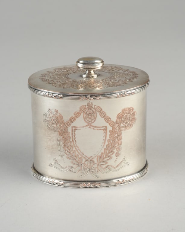 Ellis-Barker Silver over Copper Lidded Box (1 of 4)