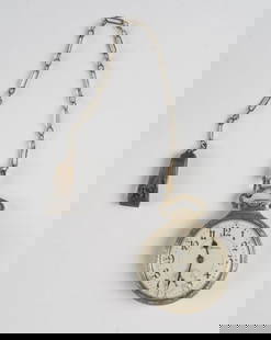 Illinois Sangamo Pocket Watch: Movement marked Sangamo Illinois Watch Co. with serial number 2042358, 21 ruby jewels, double roller, runs and stops. Dia: