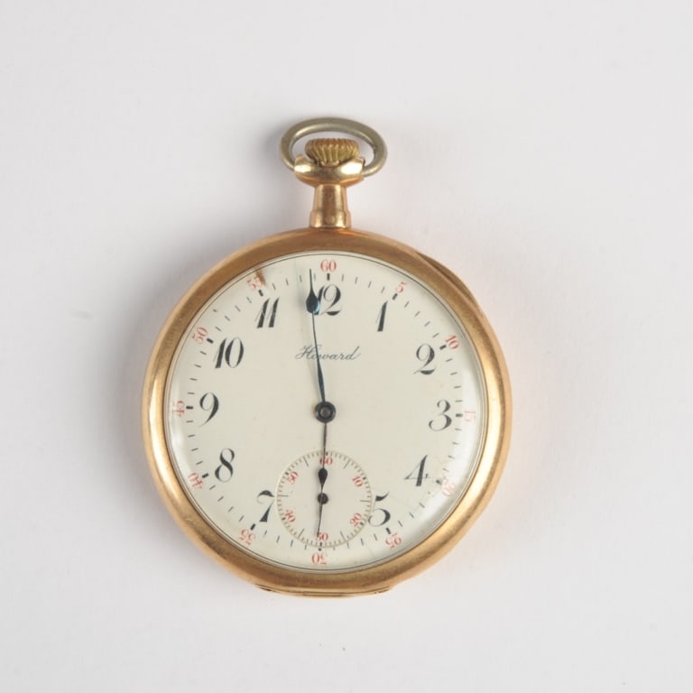 14k Gold Howard Pocket Watch (1 of 3)