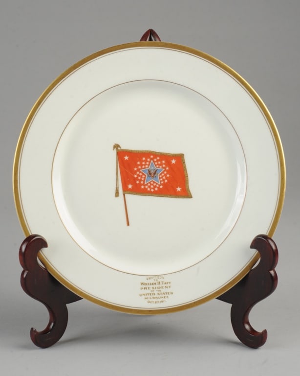 William Howard Taft 1911 Luncheon Plate (1 of 4)