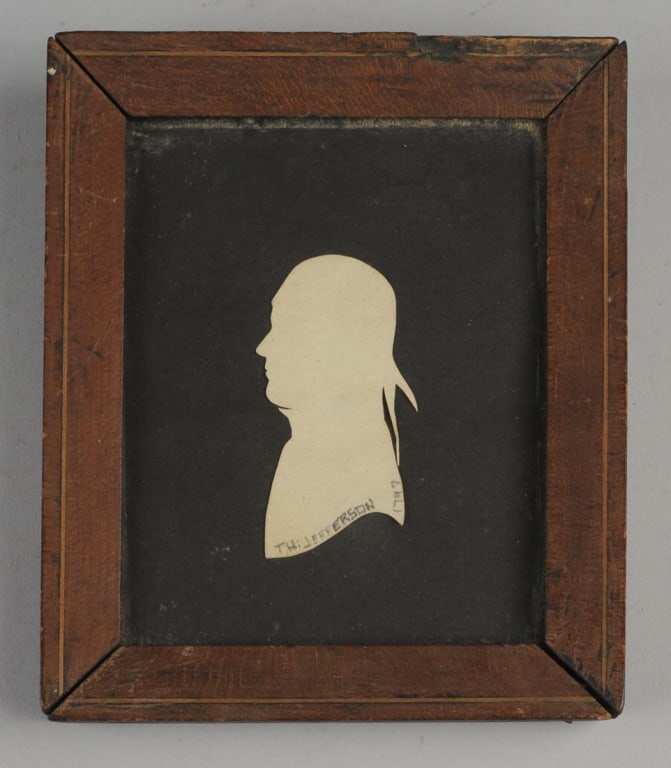 Antique Thomas Jefferson Silhouette (1 of 2)