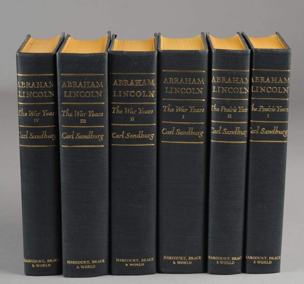Carl Sandburg Abraham Lincoln 6-Vol Hardcover (1 of 3)