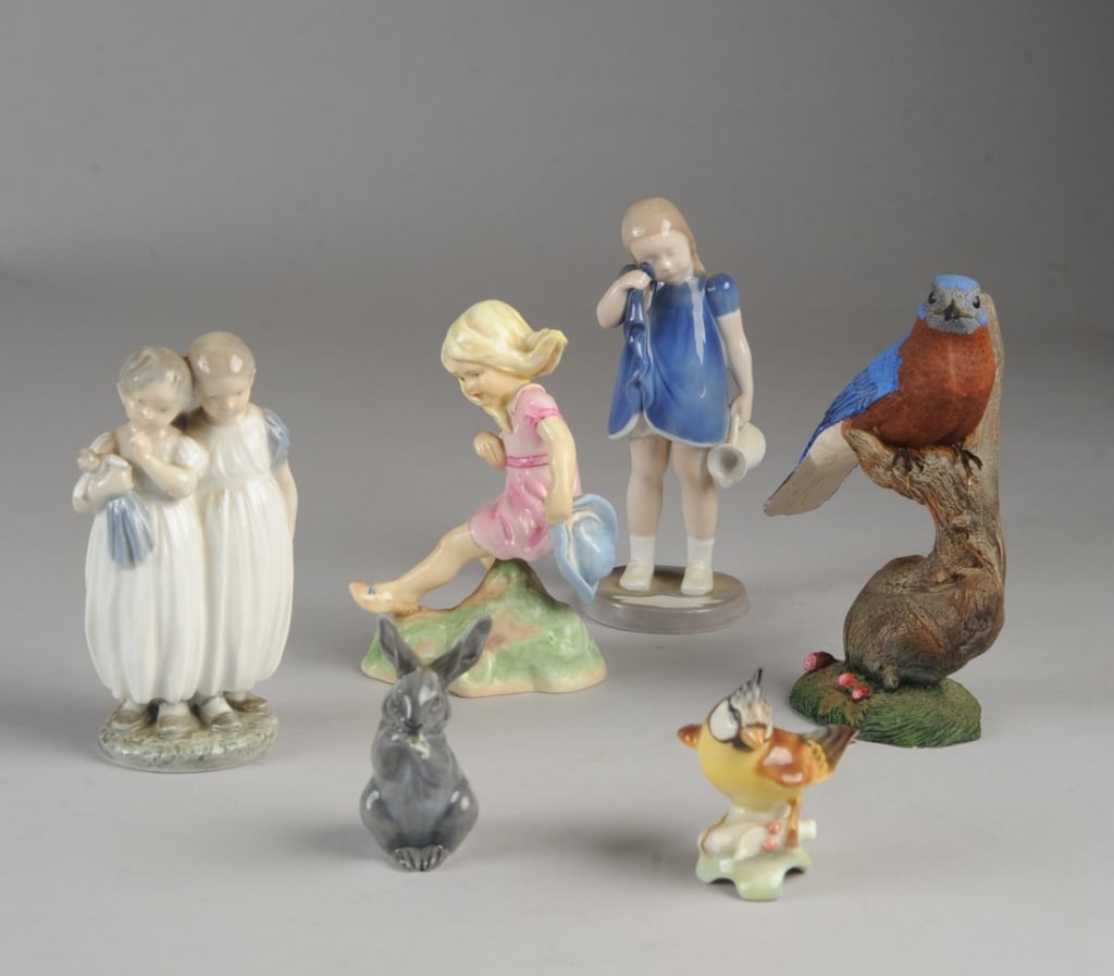 Mixed Figural Porcelain Grouping (1 of 7)