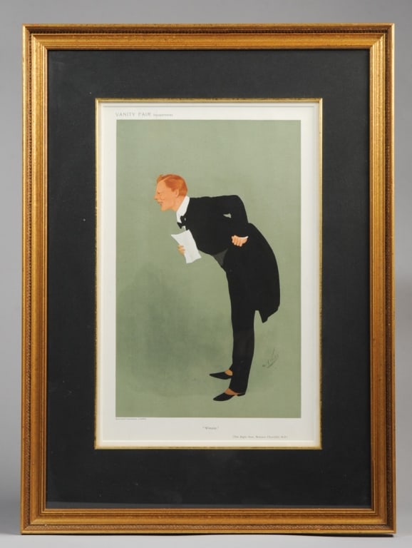 Rare Vanity Fair Print "Winnie" by "Nibs" (1 of 5)