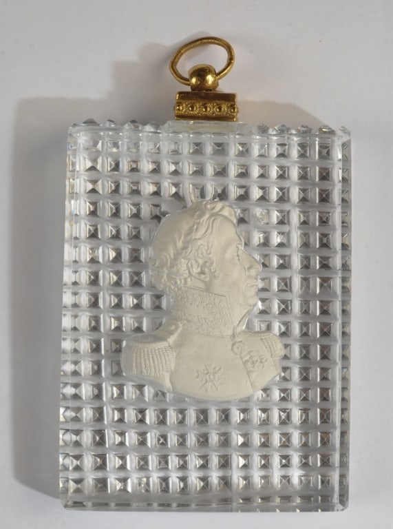 19th C. Sulphide Cameo Plaque, Gen. Maximilian Foy (1 of 4)