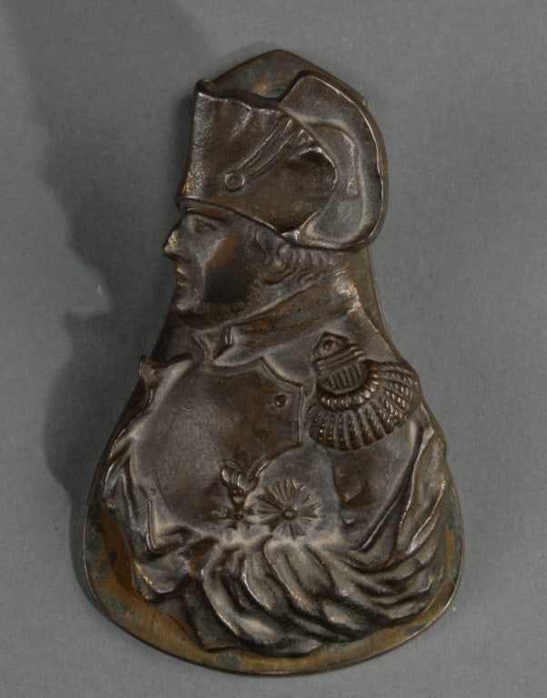 Antique Napoleon Relief Bronze Paper Clip (1 of 3)
