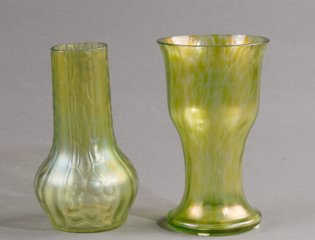 Two Bohemian Glass Vases (1 of 4)