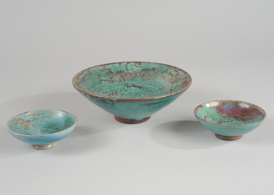 Jugtown Chinese Blue Korean Bowls (1 of 10)