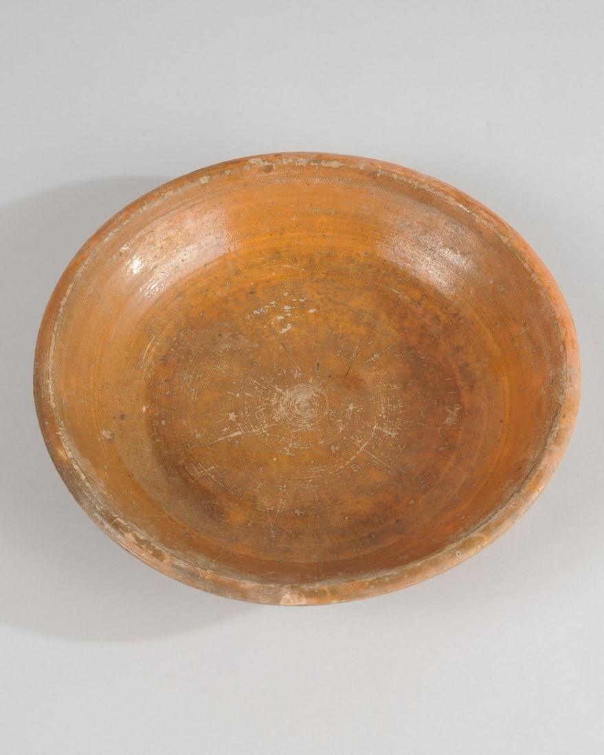 Redware Dirt Dish, North Carolina (1 of 6)
