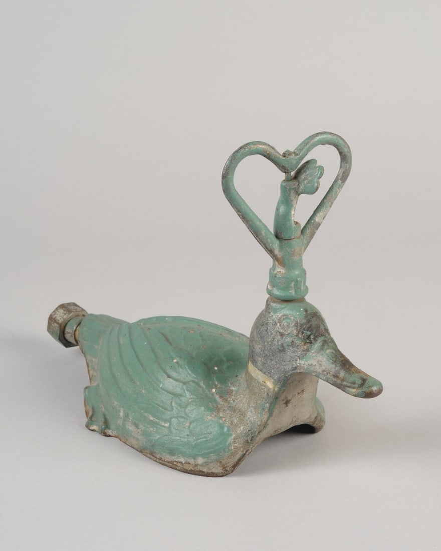 Cast Iron Mallard Duck Garden Sprinkler (1 of 5)